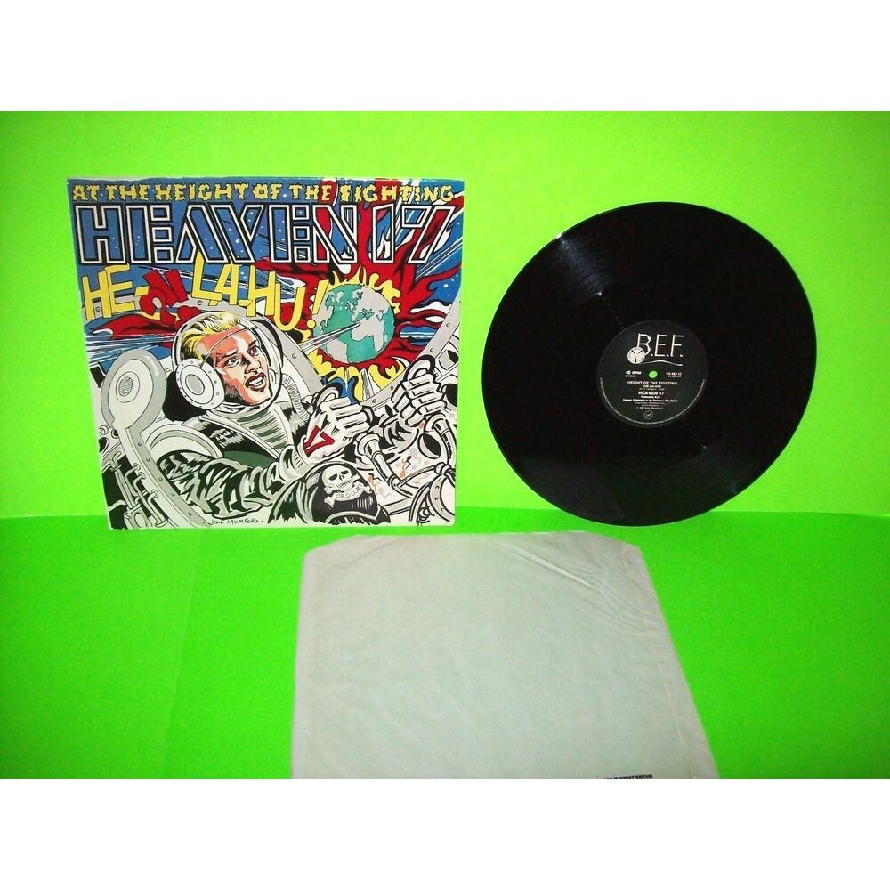 Heaven 17 ‎Height Of The Fighting 12" Vinyl Record Synth-Pop NM UK